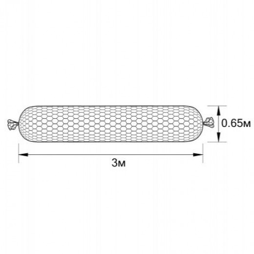 Габион ГСИ-Ц-3,0х0,65-С80-2,7-Ц в Калининград